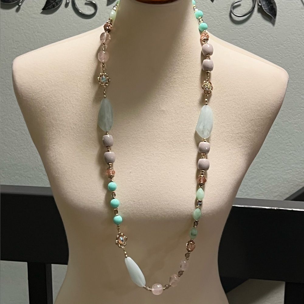 Premier Designs Elegant Multi-Color Beaded Necklace #PDNK1